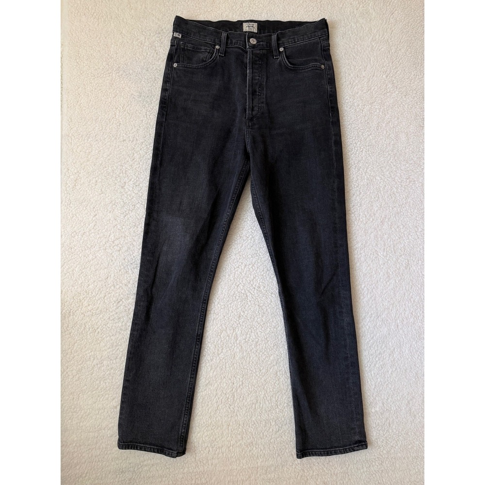 Citizens Of Humanity Charlotte Jeans Womens 27 Gray High Rise Straight USA